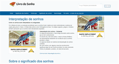 Desktop Screenshot of livrodosonho.com